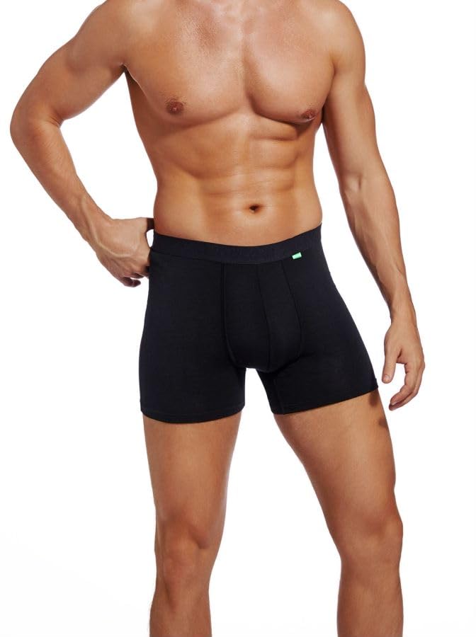 Mens Boxer Briefs Merino Wool Underwear Comfortable Pouch No Fly Moisture Wicking2
