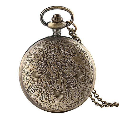 Zakhorloge Unieke Gear Wheel Design Zakhorloge Steampunk Cool Kinderen Hanger Klok Geschenken met Ketting Ketting: - Afbeelding 7