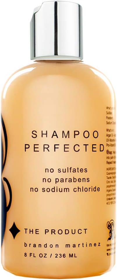 B THE PRODUCT Argan Oil shampoo for dry and damaged hair, sulfate-free with pro-vitamin B 5 8.5oz