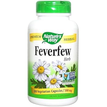 Amazon フィーバーフュー ナツシロギク 夏白菊 パルテノライド 100粒 海外直送品 ネイチャーズウェイ Nature S Way フィーバーフュー