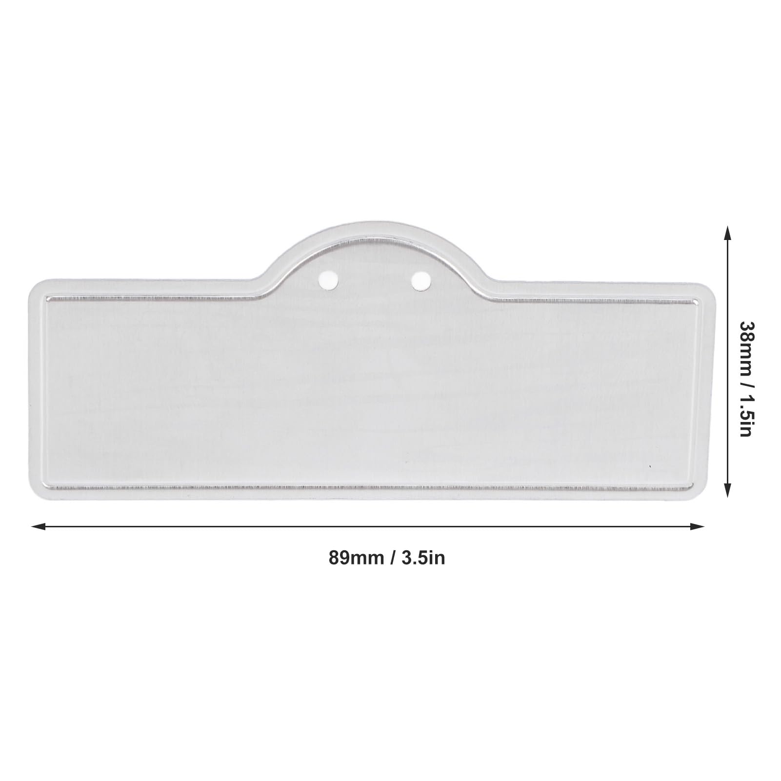 Aluminium Pflanzenetiketten, Metall Pflanzenetiketten, Baum Identifikationsetiketten, Baum ID Etiketten, Wasserfester Topfetiketten Marker, Doppelseitig Beschreibbare