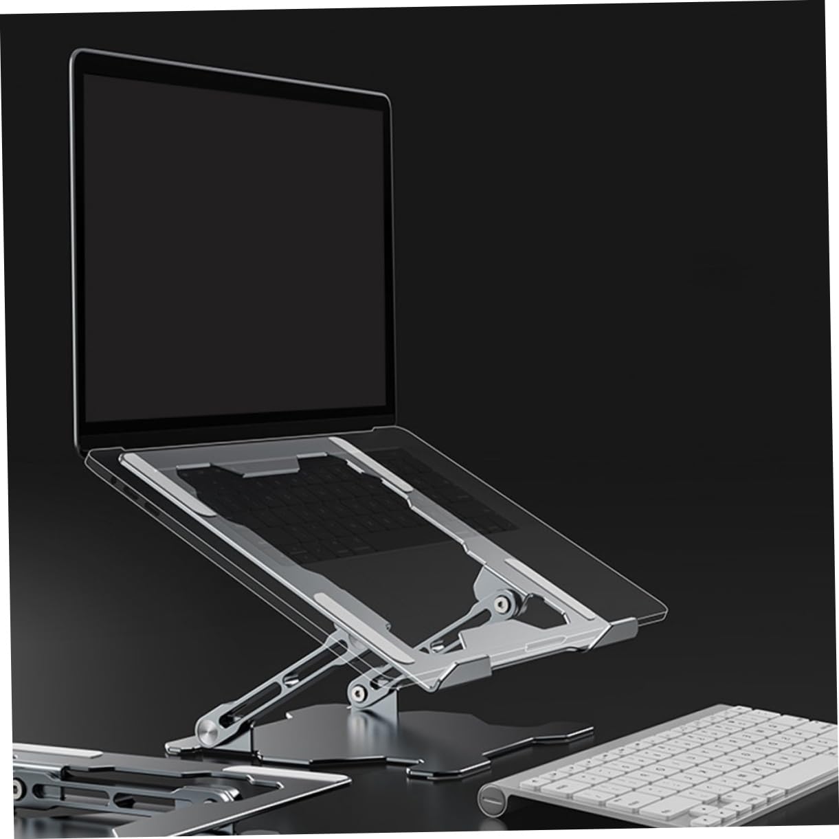 Soporte Metálico para Portátil Ajustable Multiusos Soporte De Aleación De para Pc Portátil para Trabajo Casa o Oficina