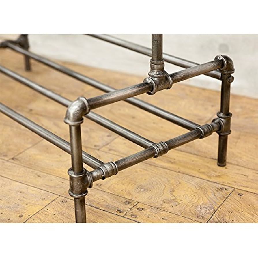 インダストリアル ガスパイプ&メタル コートスタンド 業務用 収納家具ガレージ インダストリアル ガスパイプ&メタル コートスタンド 業務用