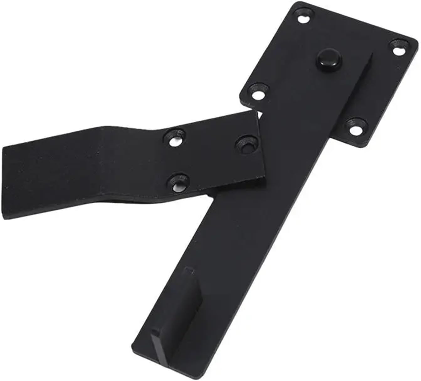 Gate Latch 3pcs Flip Door Lock Latch - Carbon Steel Barn Gate Latch for Privacy Protection, Fence & Barn Door Security for Cabinet, Shed
