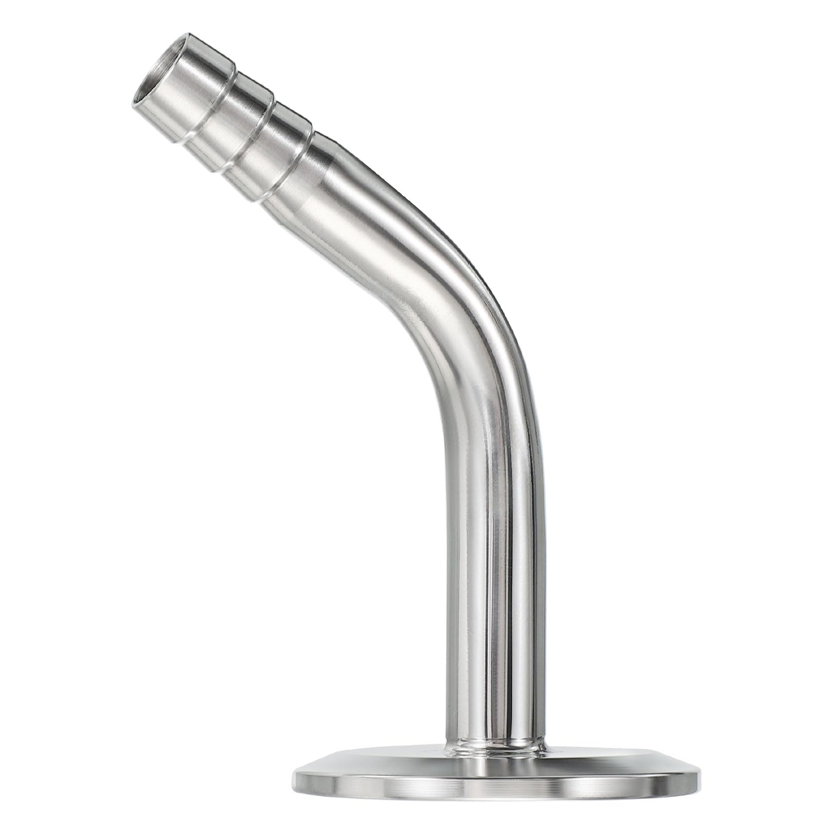 Codo de 45 grados Tri Clamp PATIKIL de acero inoxidable con manguera de barra para cervecería