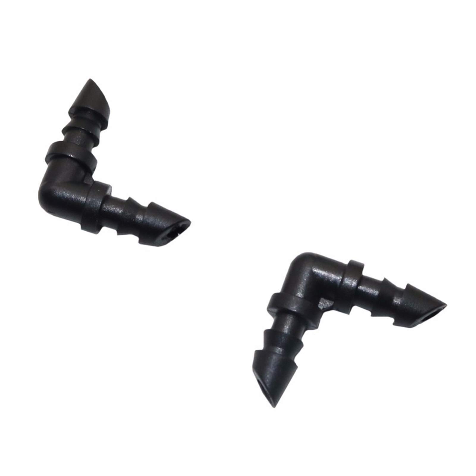 Raccord de tuyau étanche à angle droit pour circuit de ruban goutte à goutte 1/4 pouce