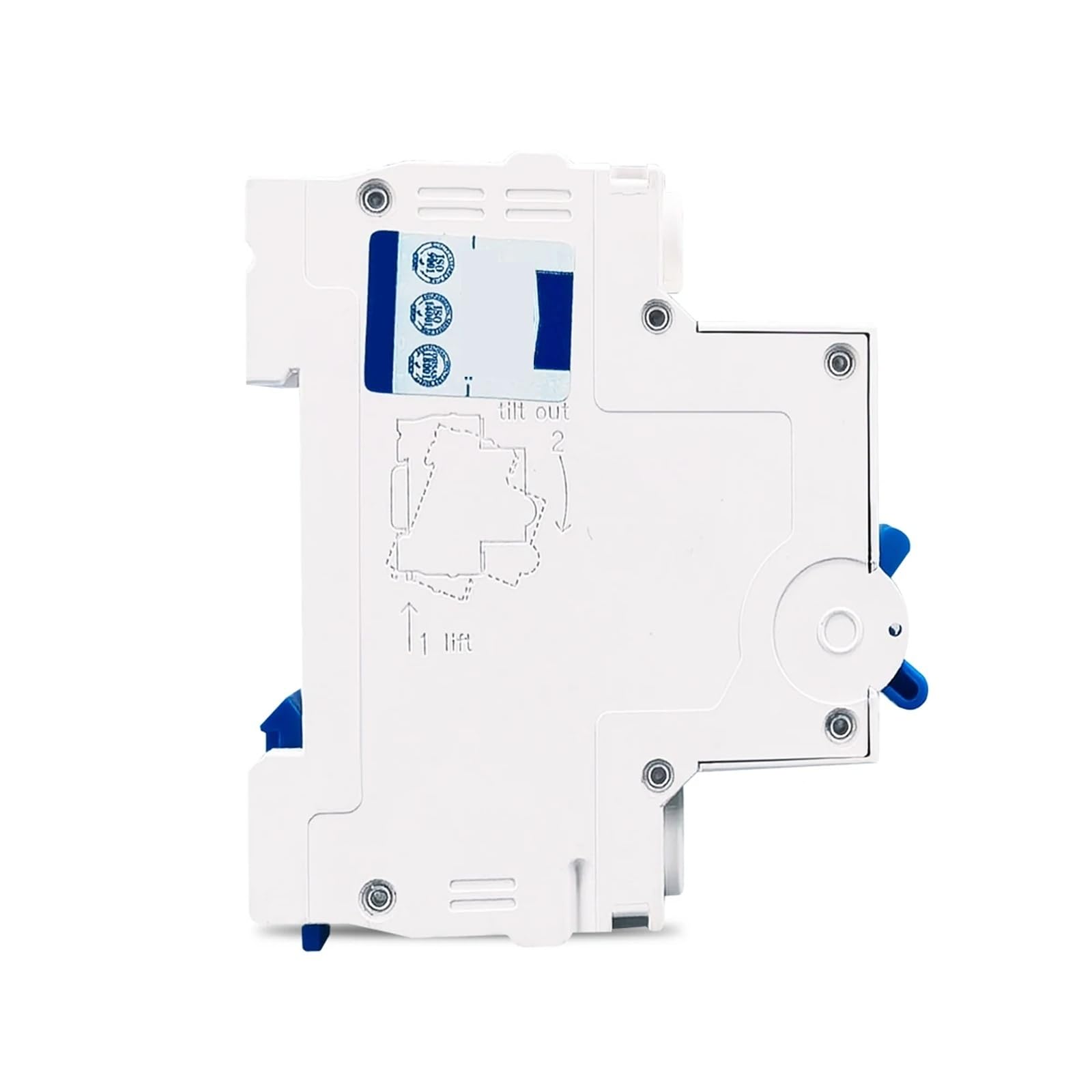 Interruptor de transferencia manual doble potencia CA 4P Plus MTS, MCB, 50 Hz/60 Hz, trifásico, 1 unidad(20A)