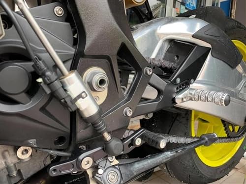 Commandes Reculées Moto pour S1000RR Finition Aluminium Taillé Masse - 4