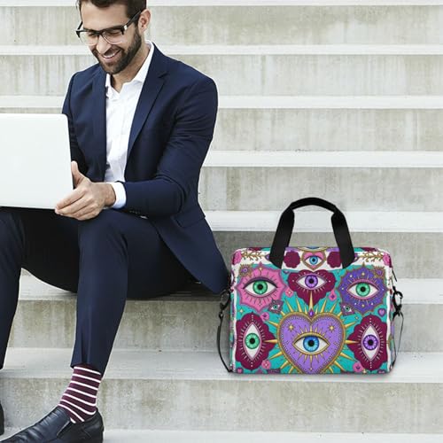 Funda portátil para laptop 15.6 pulgadas con asa y correa miniatura 3