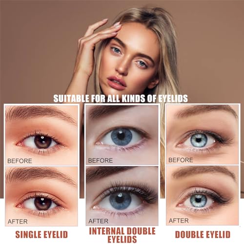 Snmzlc US145-YANPITIELEISIM Invisible Double Eyelid Tape Hooded Eyes 384Pcs Lids thumb #6