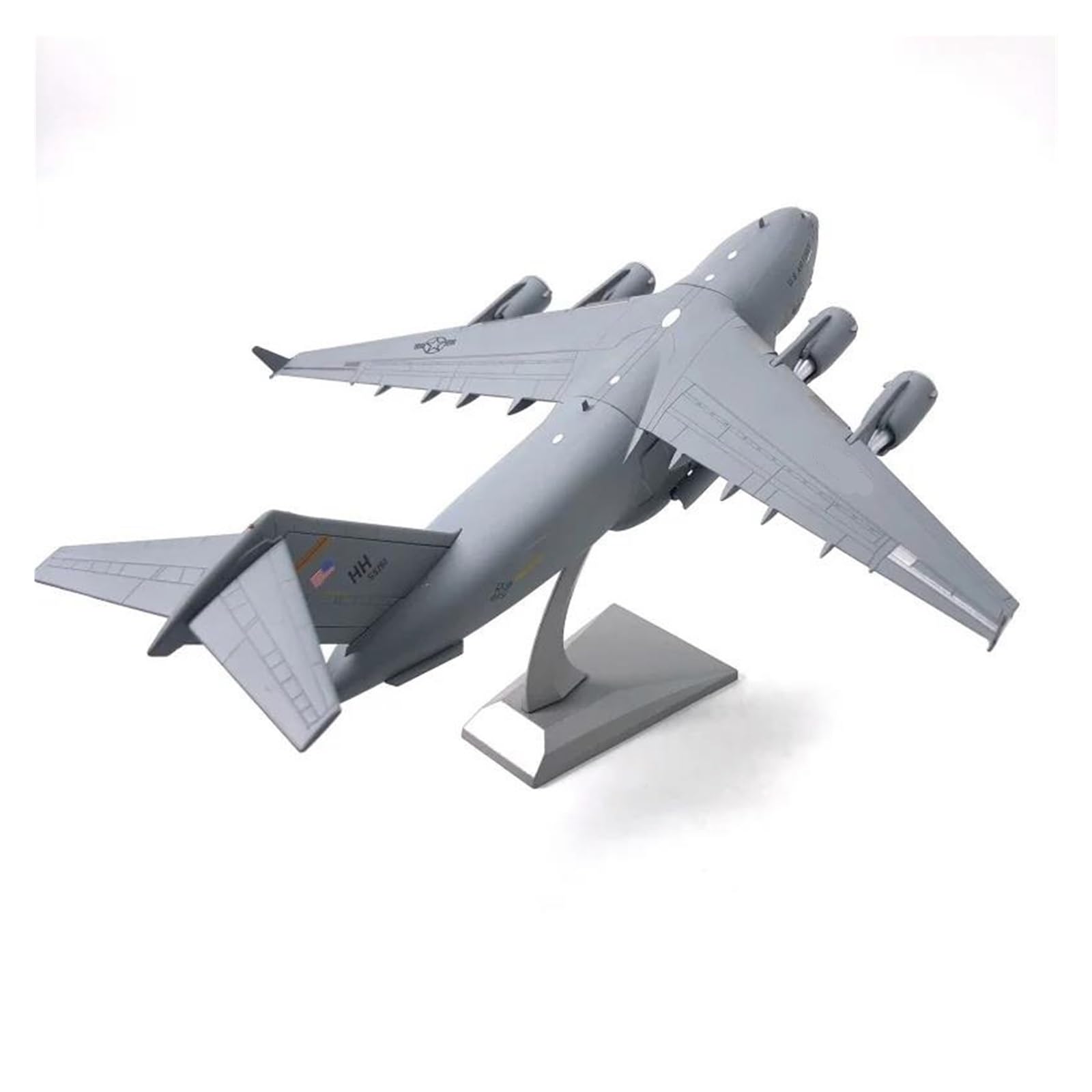 Odlewane zabawki samoloty Stop 1:200 dla C-17 Model samolotu transportowego Akcesoria do samolotów Model z wyświetlaczem Stan Samolot Diecast Model do zbierania i wyświetlania