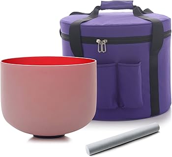 クリスタルシンギングボウル 432hz ルートチャクラ Cノート 8インチ クリスタルシンギングボウル 432hz ルートチャクラ Cノート 8インチ