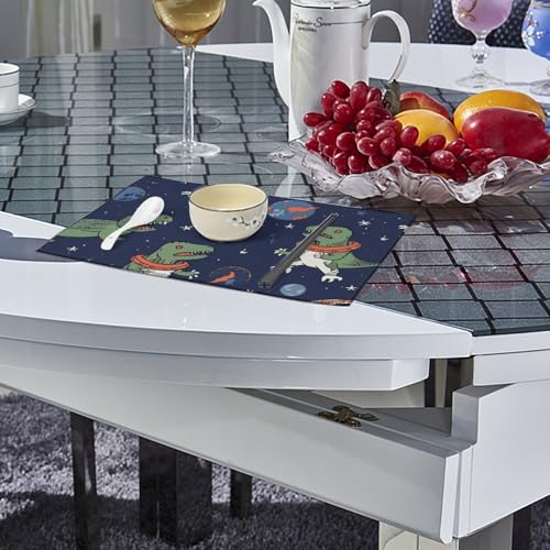 Sets de table antiderapants lot de 6 pour eviter les taches de plat