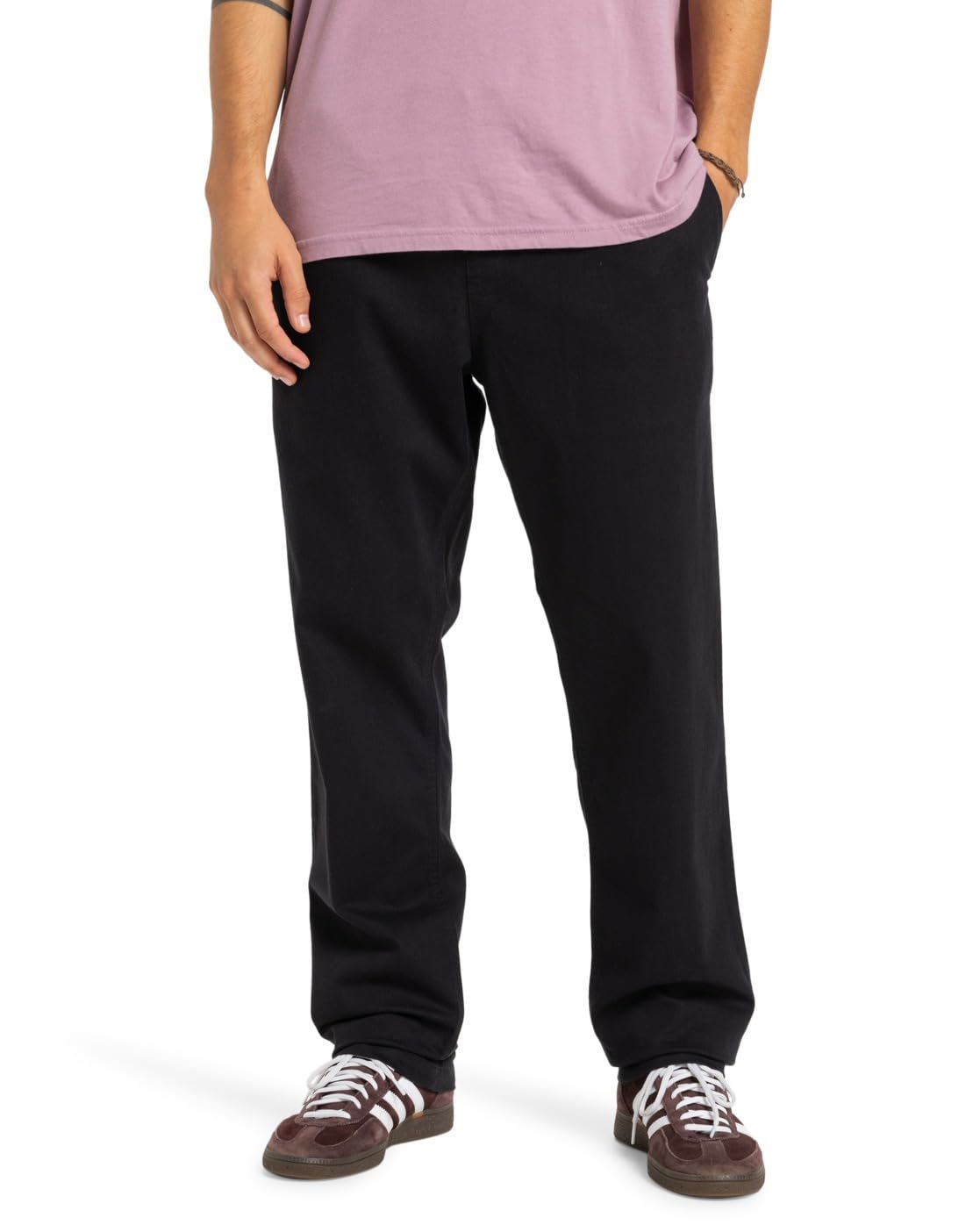 Quiksilver Pants Taxer Straight Twill Pant Men's Black XXL