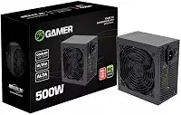 Fonte Atx 500w Pfc Ativo Automática Brazilpc