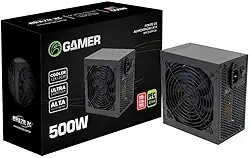 Fonte Atx 500w Pfc Ativo Automática Brazilpc