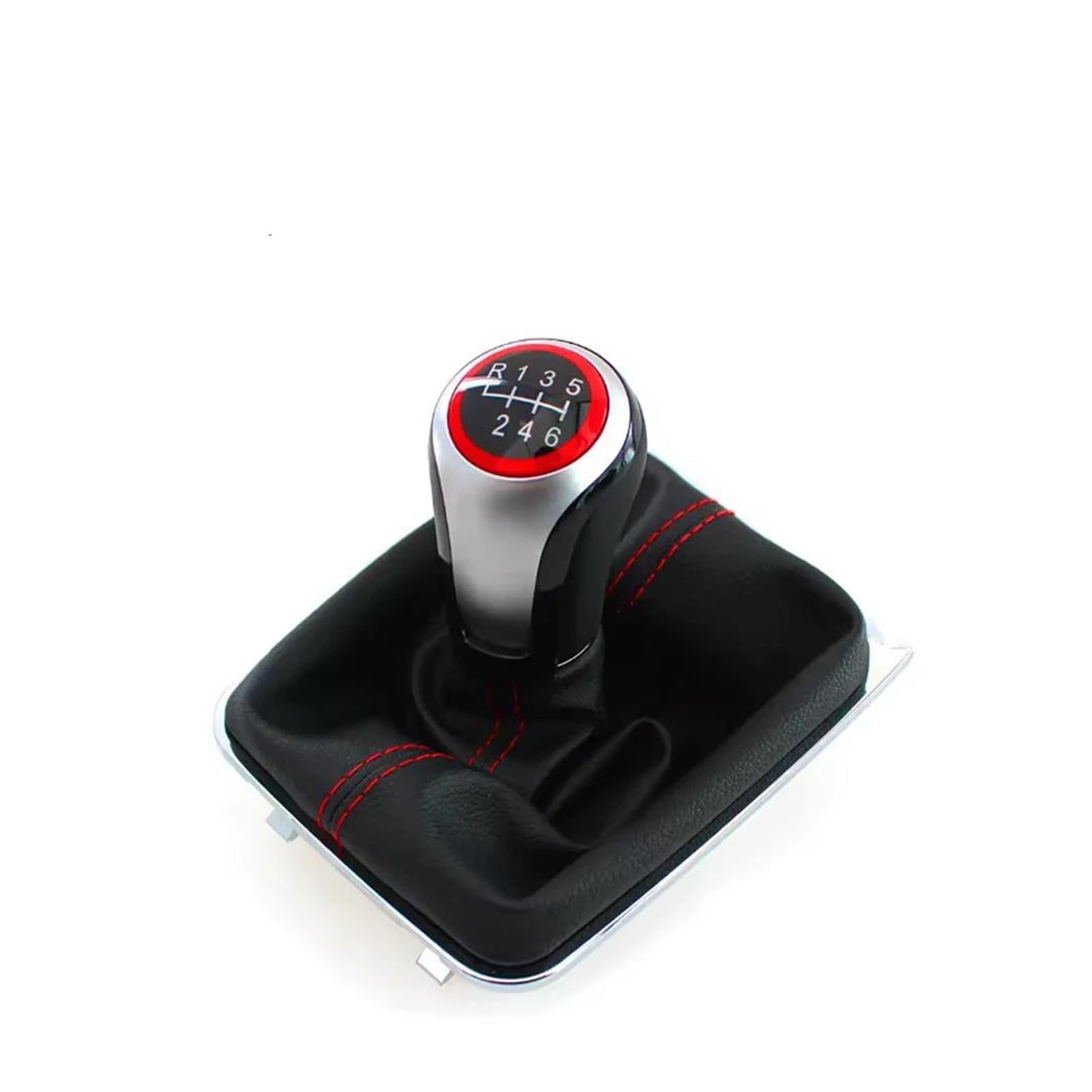ZNCOJL Car Gear Stick Knob for VW for Golf 7 Mk7 for GTI for GTD 2013-2018 Gear Shift Knob Lever Dust Boot Cover Manual No Modification Required