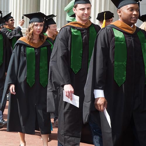 Image of GraduationMall 24 Pieces 72 Inch Plain Graduation Stole Bulk Sublimation Blank Honor Graduation Sash Unisex Adult