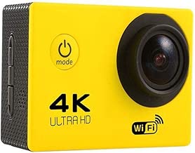 QYL Camera 30m Waterproof Yellow Mini Intelligent High Definition Outdoor Waterproof Camera Wifi Inch LCD Screen 4K Sports DV Portable Camera Color Yellow QYL Camera 30m Waterproof Yellow Mini Intelligent High Definition Outdoor Waterproof Camera Wifi Inch LCD Screen 4K Sports DV Portable Camera Color Yellow