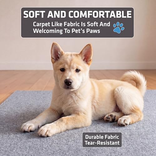 Image of Drymate 2-Pack Washable Pee Pads for Dogs (29x36), Waterproof, Absorbent, Slip-Resistant, Reusable Pet Training Potty Puppy Mats, Housebreaking, Incontinence Bed Pads, Crate, Kennel (USA Made)