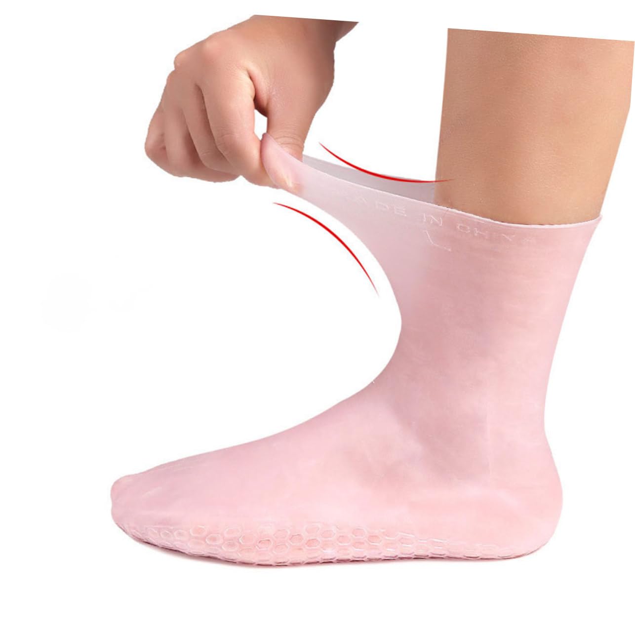 Outanaya Foot Moisturizer Socks Socks Women Anti-Cracking Design Skin-Friendly Care