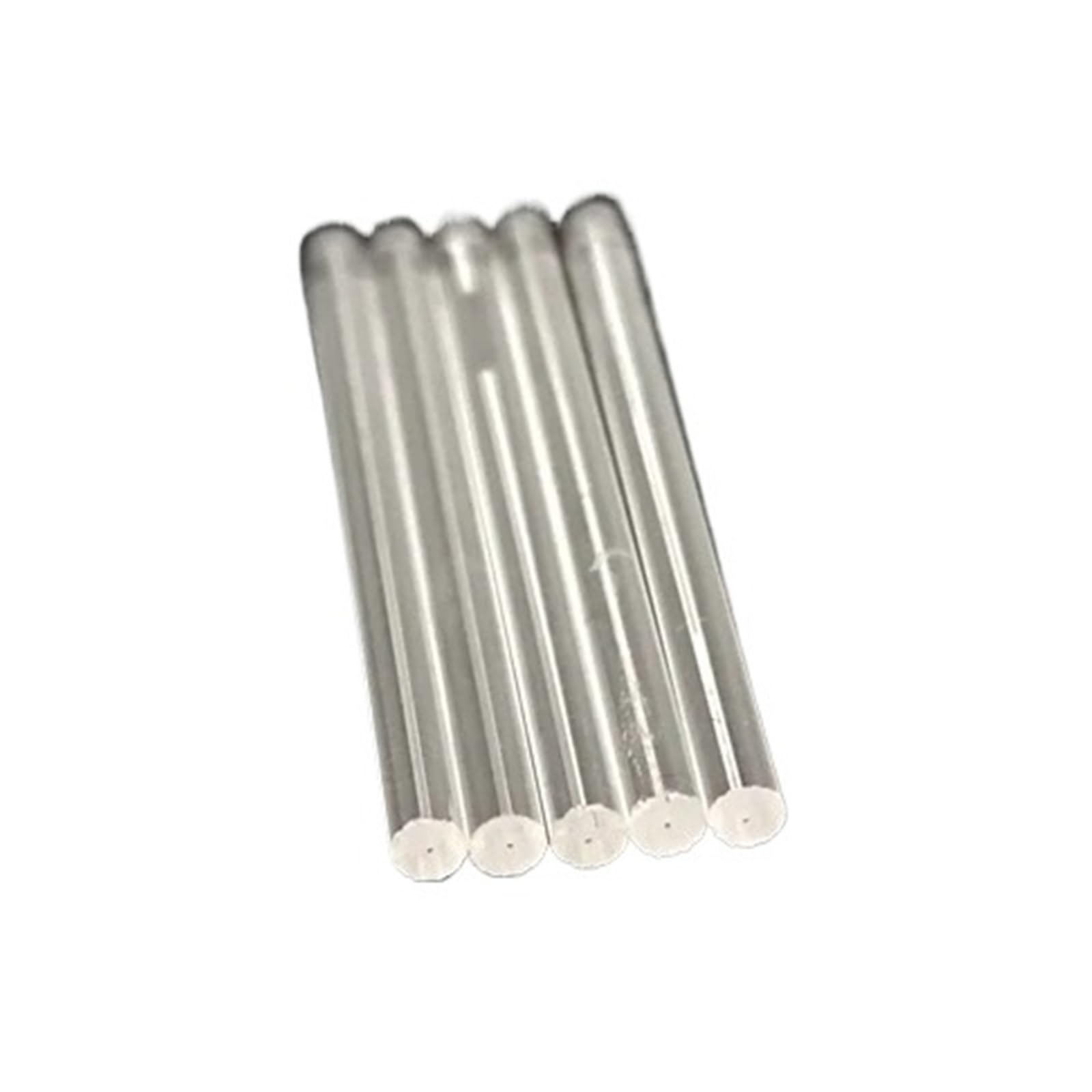 Tubo de cuarzo de 2 piezas OD 15-50 mm Tubo de vidrio de alta temperatura(Custom-made)