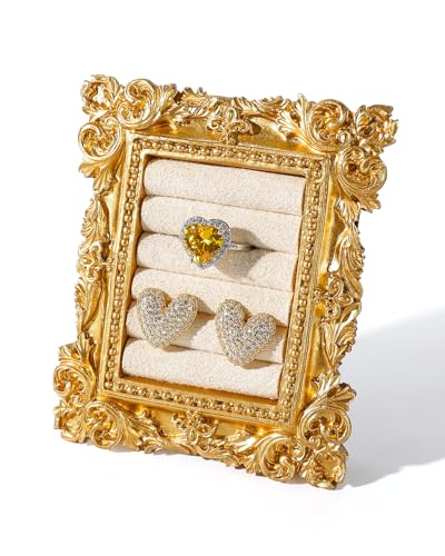 Présentoir à bagues COOLYOUTH plateau velours cadeau idéal bijoux