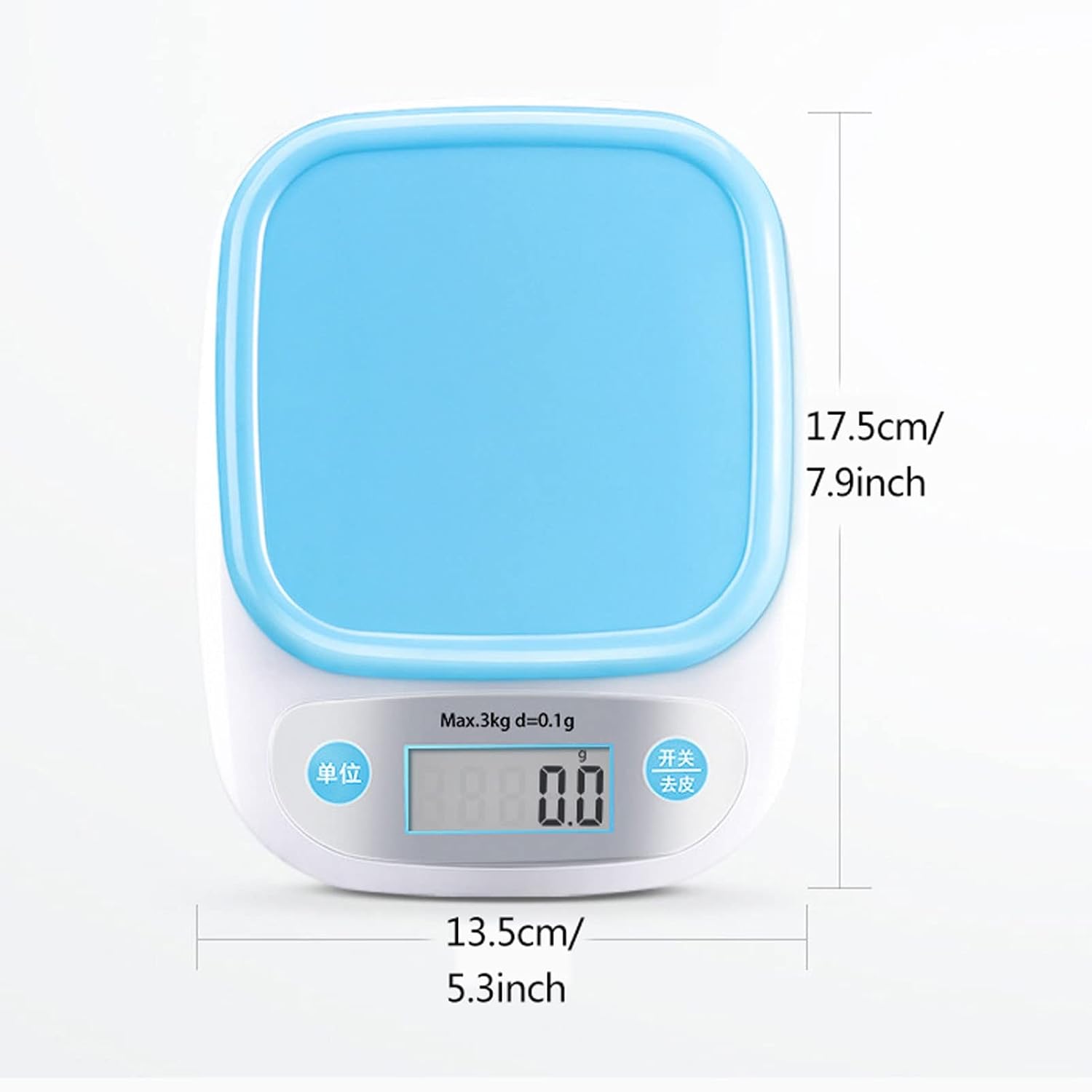 Food Kitchen Scale, Wiht Bowl Electronic Digital Cooking Weight Grams and Oz/Ounces, Baking Food Measuring Tools for Meal Prep Weight Loss Household Precise Scales