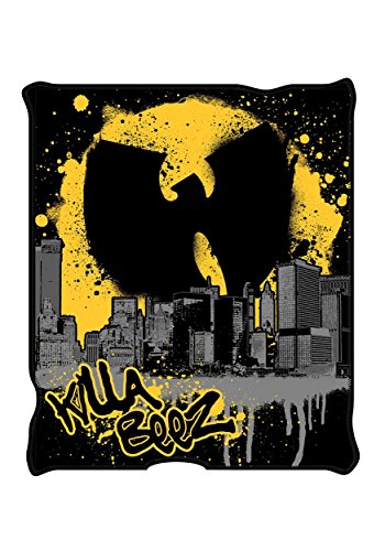 Silver Buffalo Live Nation Wu Tang Clan Splatter Fleece Throw 50 60-inches
