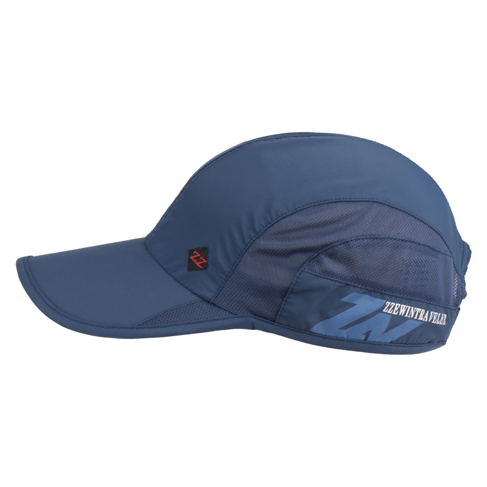 ZZEWINTRAVELERZZEWINTRAVELER Quick Dry Sports Cap Lightweight Breathable Soft Adjustable Unstructured Hat Unisex