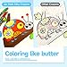 Jar Melo Jumbo Crayons for Toddlers, 12 Colors Twistable Crayons Non Toxic Washable Crayons, Easy to Hold Silky Large Crayons, Safe for Babies and Children, Gift for Boys and Girls Back to School