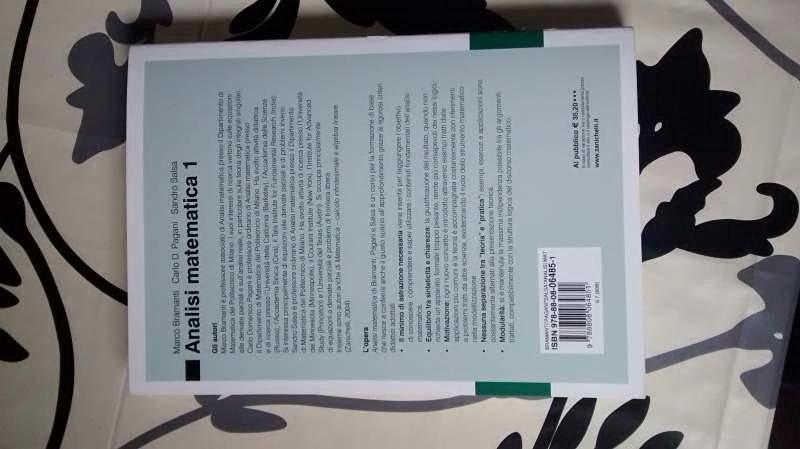 Analisi matematica 1 : Bramanti, Marco, Pagani, Carlo Domenico, Salsa