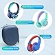 XANAD Tasche für Kinder Kopfhörer - iClever/gorsun/Nabevi/PowerLocus/Tonies/Tribit/hisonic/Retoo/BIGGERFIVE/EasySMX/Kekz Leicht Bluetooth Kopfhörer (Blue)
