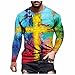 KGLHTYU Herren Stretch Longsleeve Langarmshirt - Longsleeve Männer Basic - Langärmliges Tops Regular Fit Slim Fit Longsleeve Rundkragen Männer Herren Langarm-Shirts Regular Fit Langarmbluse