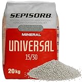 SAMETRUCK 40L Ölbindemittel Sack 20kg Granulat fein Chemikalienbinder Körnung 0,25-1.18mm