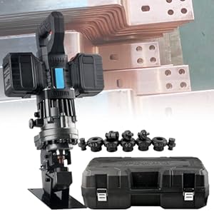 YYJYZH Wiederaufladbarer Metall Loch-Puncher 1500W