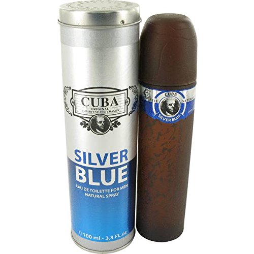 Perfume Cuba Silver Blue Masculino 100ml 212 MEN