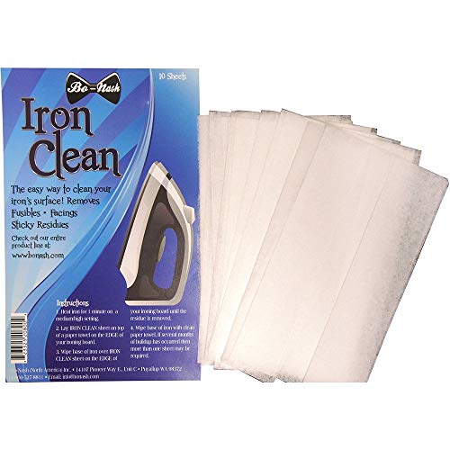 Bo-Nash Iron Cleaning Cloths, Multi-Colour, 24.89 x 14.98 x 0.5 cm