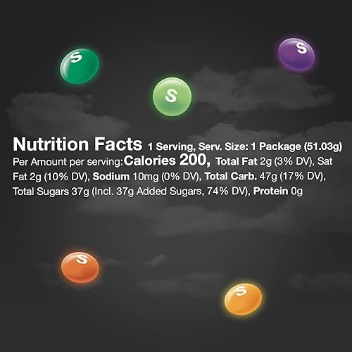 Miniatura 8 de SKITTLES Shriekers - Caramelo de Halloween masticable, 1.8 onzas