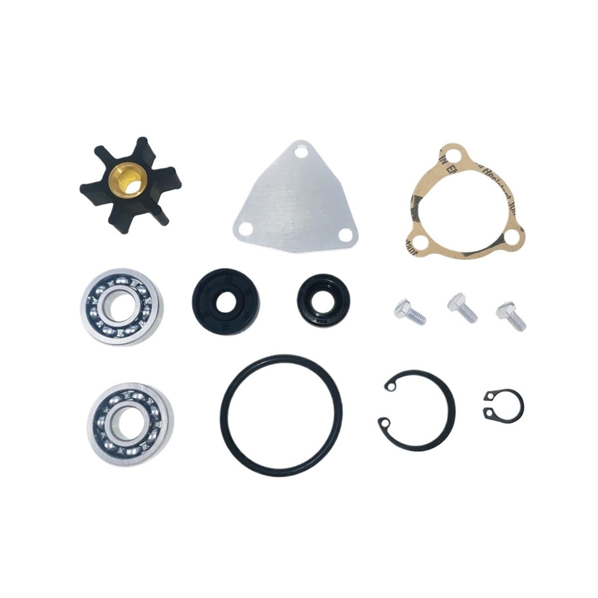 Pompe à eau de mer kit 1GM 1GM10 turbine refroidissement 128176-42090