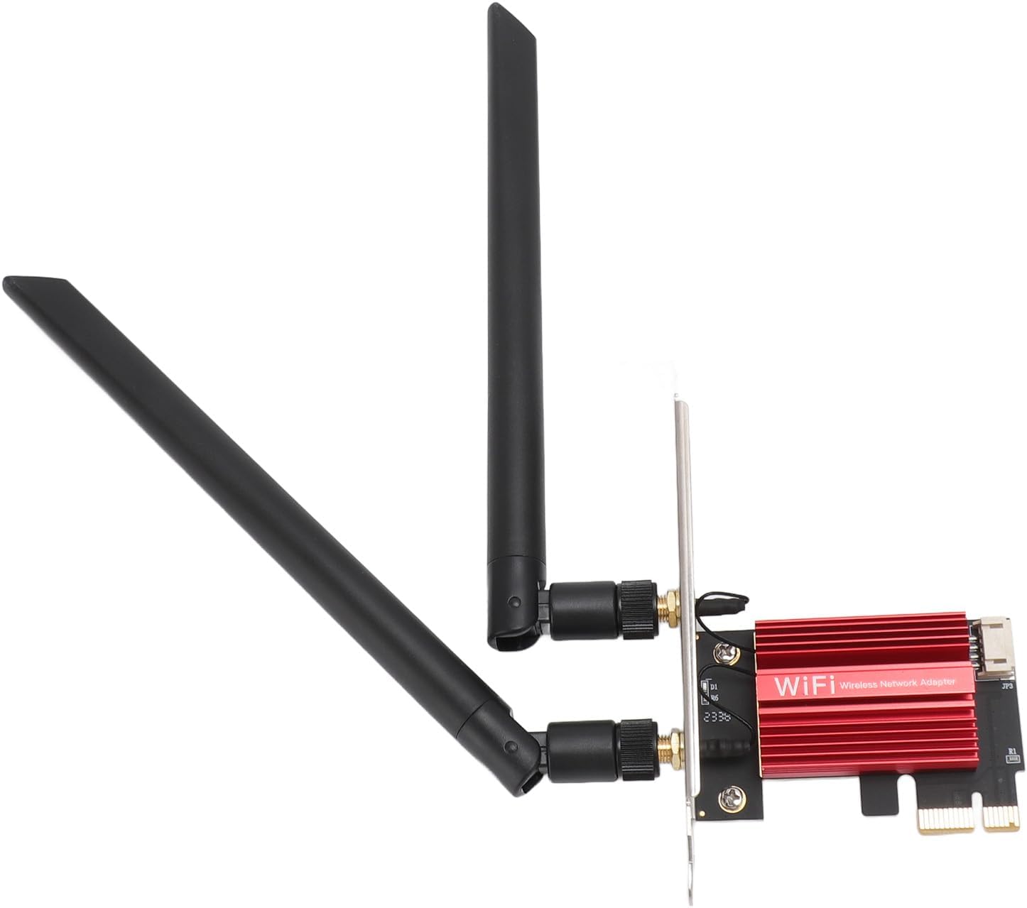 WiFi 7 Card BE200NGW Network Adapter Ultra Fast 574Mbps 2.4G 2400Mbps 5G 5800Mbps 6G with Bluetooth 5.4 MU MIMO WPA4 PCIEx1 for Desktop PC 10 11 Linux Chrome OS