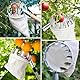 WDKXCN Obstpflücker, 3.2M Apfelpflücker mit Teleskopstiel aus Aluminiumlegierung, Obstpflücker mit Diameter 16cm Stoff Tasche, Obstpflücker für Kirschen, Pflaumenpflücker, Kirschenpflücker