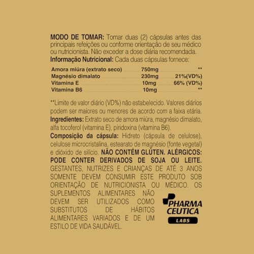 AMORA MIURA +++ 1000MG 60 CAPS - DR. BOTÂNICO
