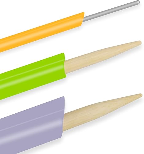 Miniatura 2 de YEQIN Juego de tela de giro rápido, 3 unidades, giradores de tubo de varios tamaños para coser herramientas de bricolaje