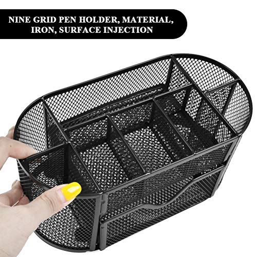 DODUOS Portaoggetti da Scrivania in Rete Organizer...