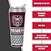 Rico Industries NCAA Missouri State Bears Standard 24oz Personalized Tumbler W/Hinged Lid - Team Colored Travel Tumbler - Keeps Drinks Cold or Hot