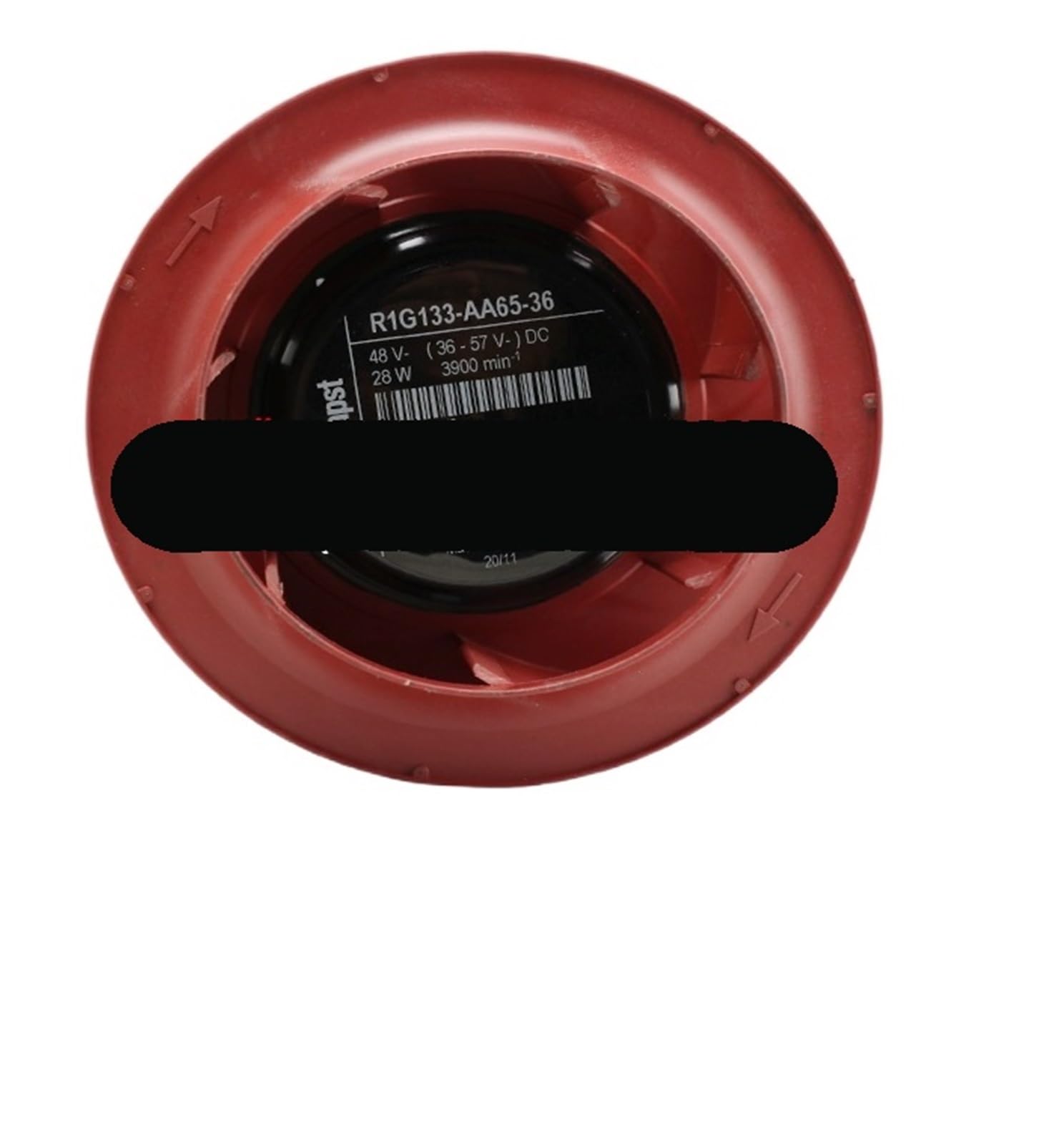 Purificateur d'air turbine 48V R1G133-AA65-33 ventilation silencieuse haute pression