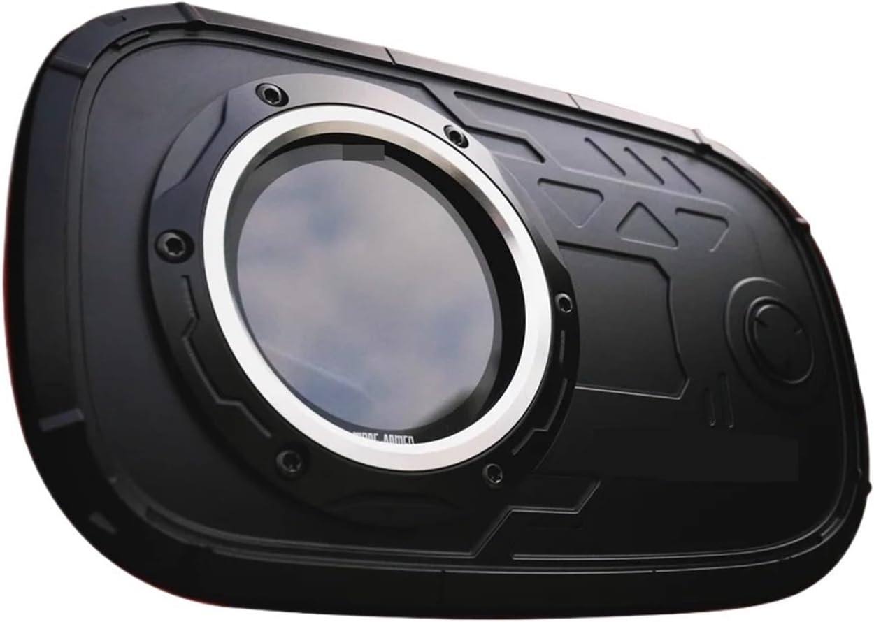 Oil Tank Cover Cap Car Fuel Aluminum Magnesium Alloy&Transparent Tempered Glass Compatible For 300 19-24 TK1035