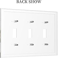 Vista 163 de Vista de ventana, isla tropical, playa, palmeras, cielo soleado, cubierta de interruptor de luz de palanca individual, placa decorativa de pared