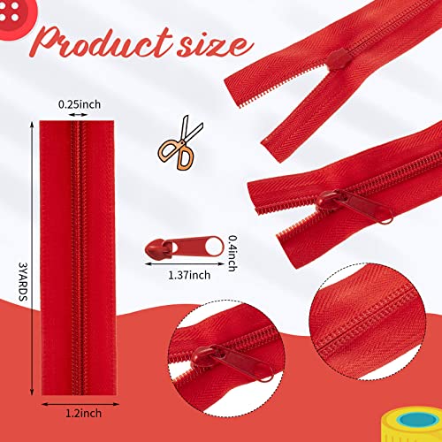 Fermeture éclair en nylon n°5 pour coudre des coussins et des sacs faits main - 3
